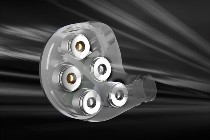 7HZ FIVE 10 Dynamic Drivers In-Ear Headphone