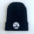 The City Beanie featuring a hand-stitched patch, ideal for those seeking a Texas themed gift or a souvenir from Texas, perfect for anyone who loves Texan gifts.