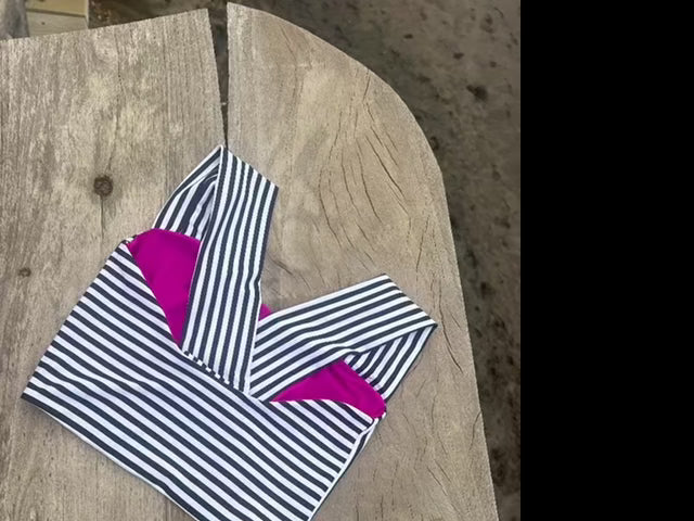 Boardwalk Bikini Crop Top - SUPERBLOOM