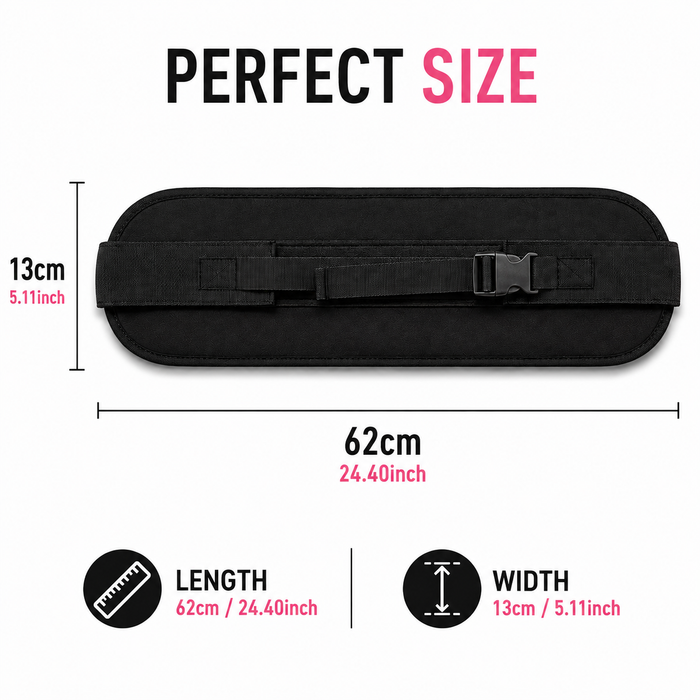 Black / Belt with 5kg dumbells