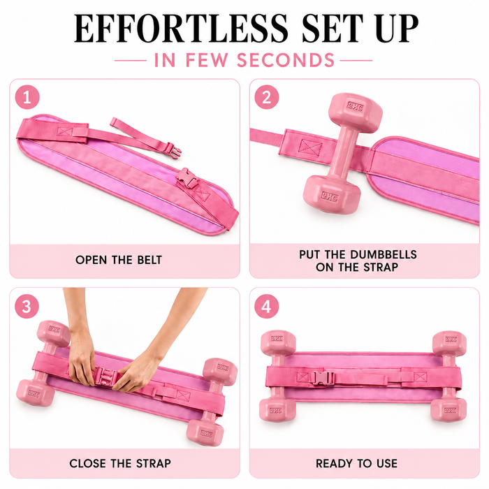 Adjustable weighted belt