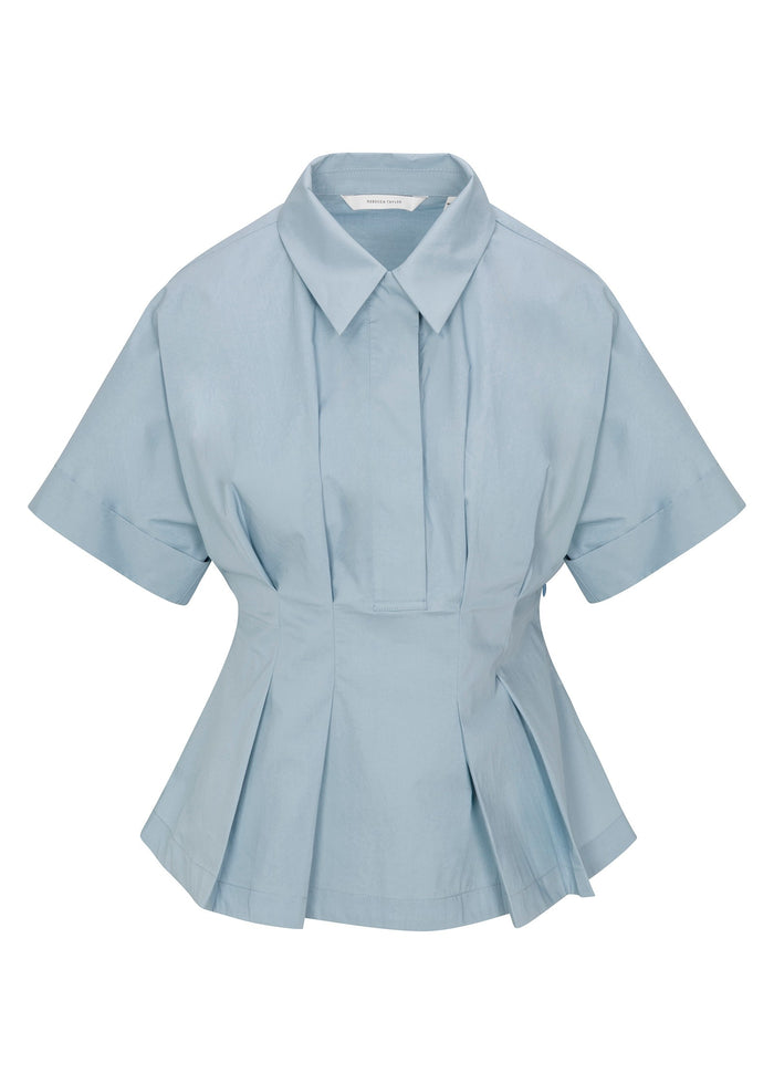 Aisley Poplin Blouse