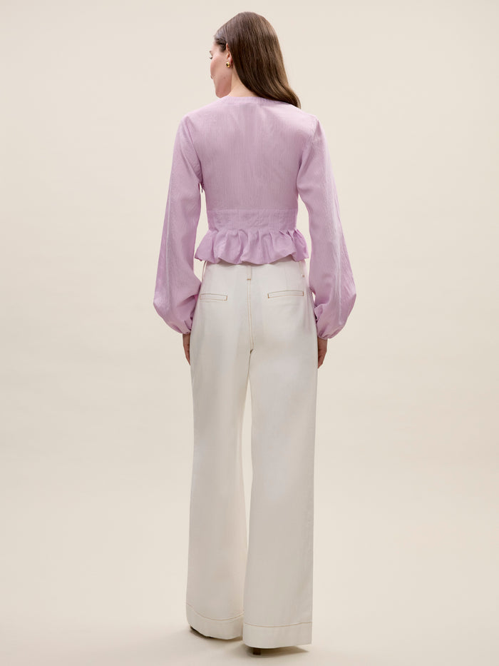 Allegra Stripe Blouse