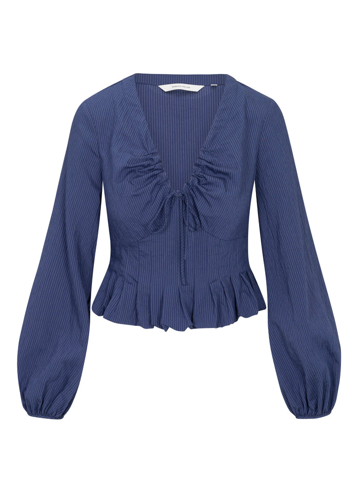 Allegra Stripe Blouse