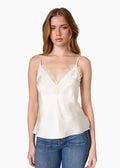Annika Silk Camisole Macadamia