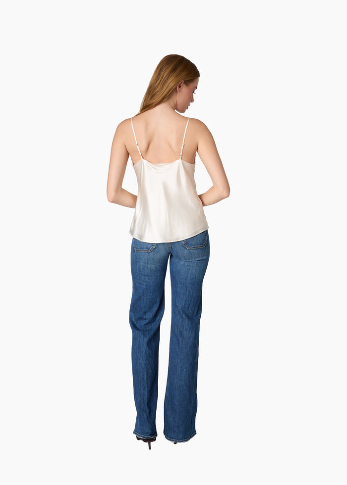 Annika Silk Camisole Macadamia