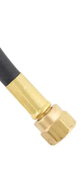 AP Products ME58QT 3/8" Female Flare Swivel Brass End - Close-Up Detail | United RV Parts