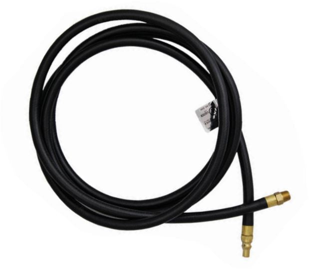 AP Products RV Propane High Pressure Hose 1/4" ID Coiled - Brass Quick Disconnect Detail | United RV Parts