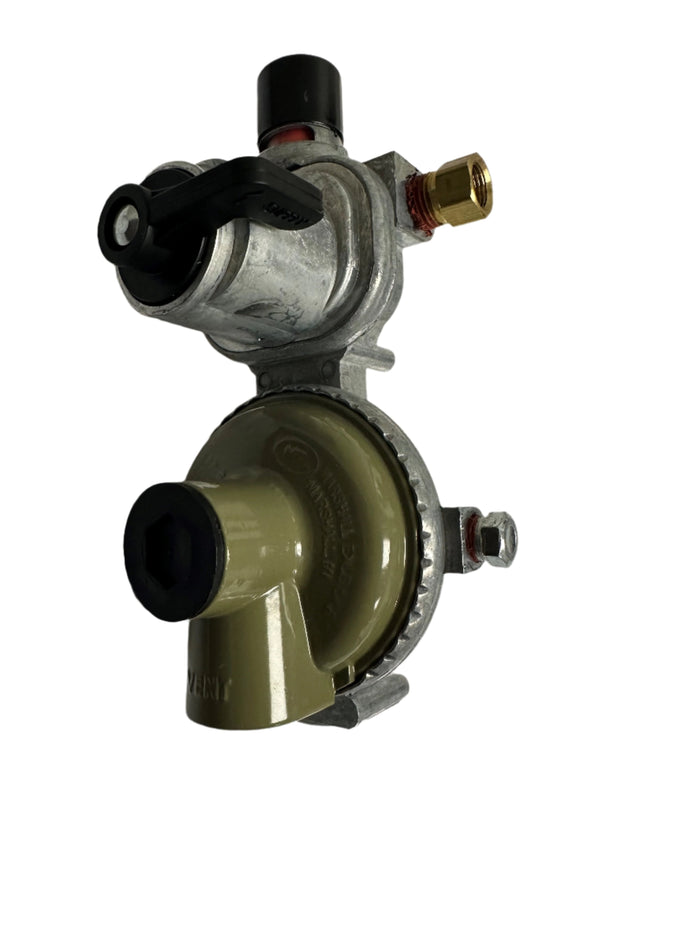 AP Products MEGR-253H LP Gas Auto Changeover Regulator - Three Quarter View | United RV Parts