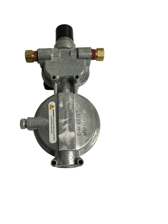 AP Products MEGR-253H LP Gas Auto Changeover Regulator - Back View Model Label | United RV Parts
