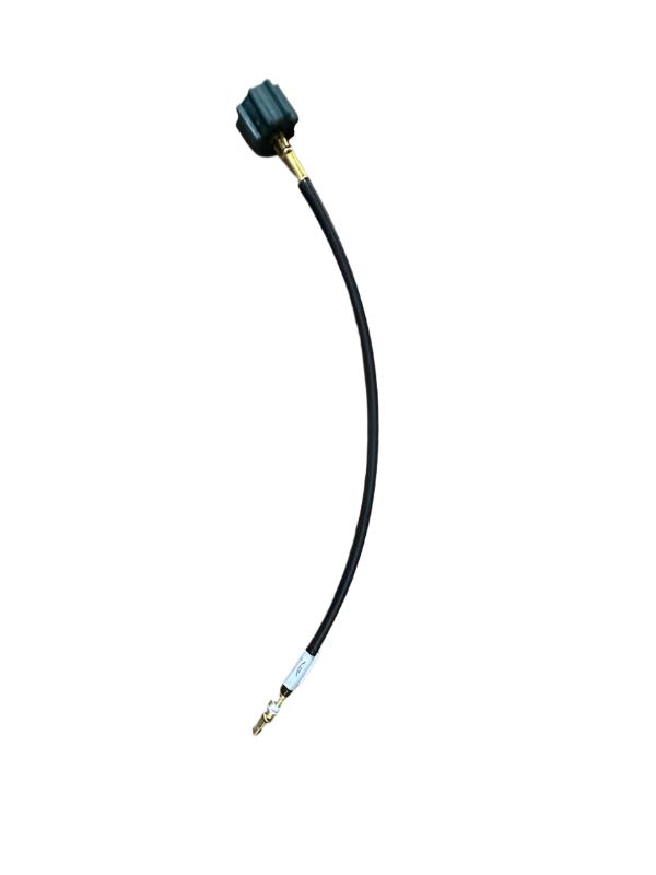 Black RV Propane Pigtail Hose - Full Length View | United RV Parts
