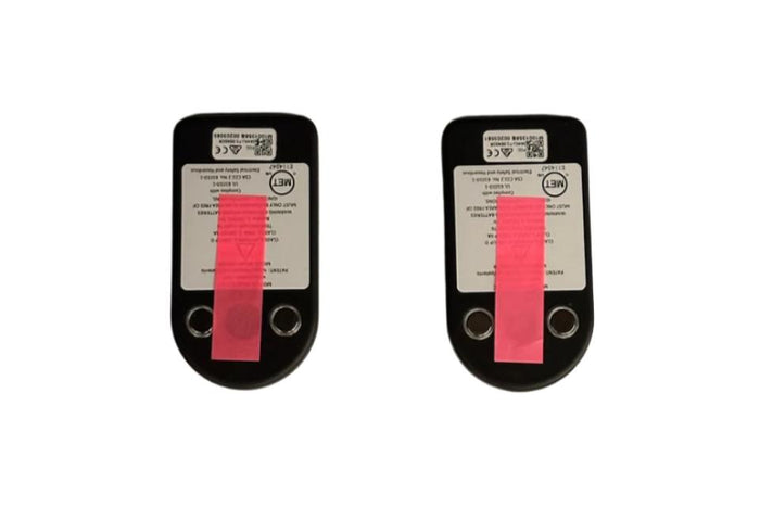 Black LP Tank Level Indicators - Back View with Instructions | United RV Parts