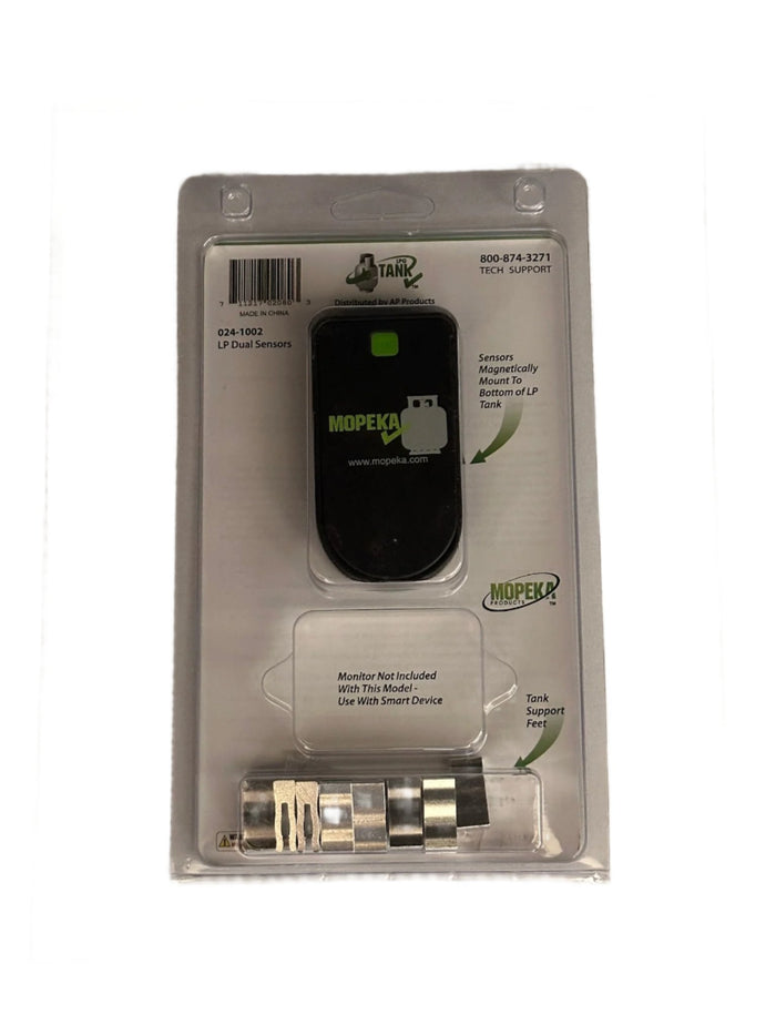 Propane Tank Level Monitor Kit - Package Contents with Support Feet | United RV Parts