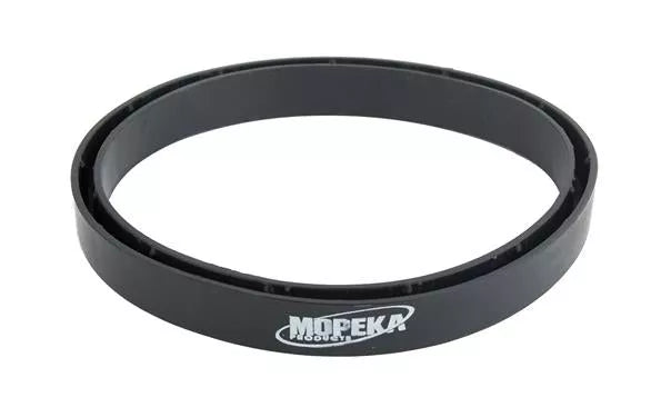 Black Rubber Propane Tank Halo Ring - Close-up View | United RV Parts