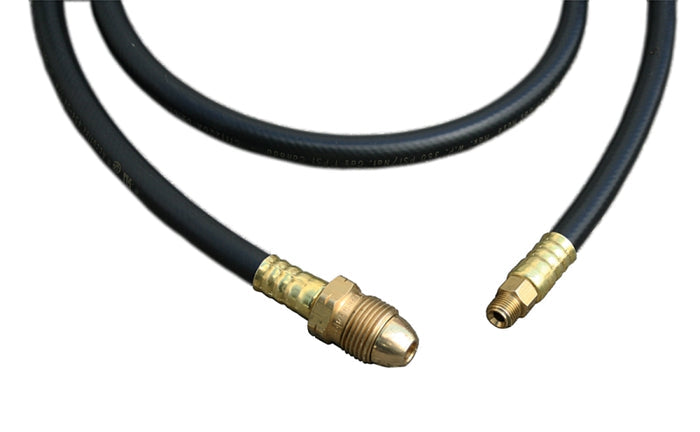 Brass Propane Hose Fittings with Threaded Connections - End Detail | United RV Parts
