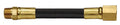 AP Products Thermal Pigtail LP Gas Hose 48-Inch 3/8MPT x 1/2FFS - Full Length View | United RV Parts