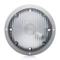 Gray Round Arcon RV Outside Scare Light 16193 - Front View | United RV Parts