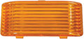 Amber Plastic RV Porch Light Lens Arcon 18107 - Front View | United RV Parts