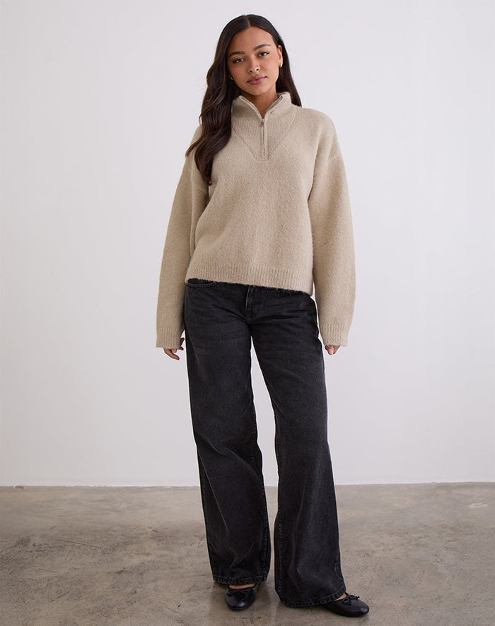 Image of Atine Jumper in Oatmeal