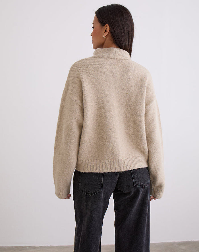 Image of Atine Jumper in Oatmeal