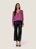 Audrey Jacquard Blouse