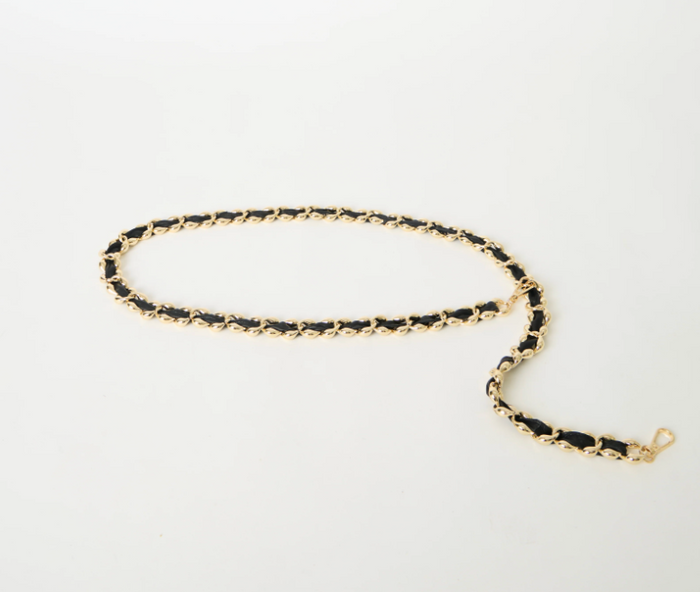 B-Low The Belt Alastor Chain Belt Black Gold