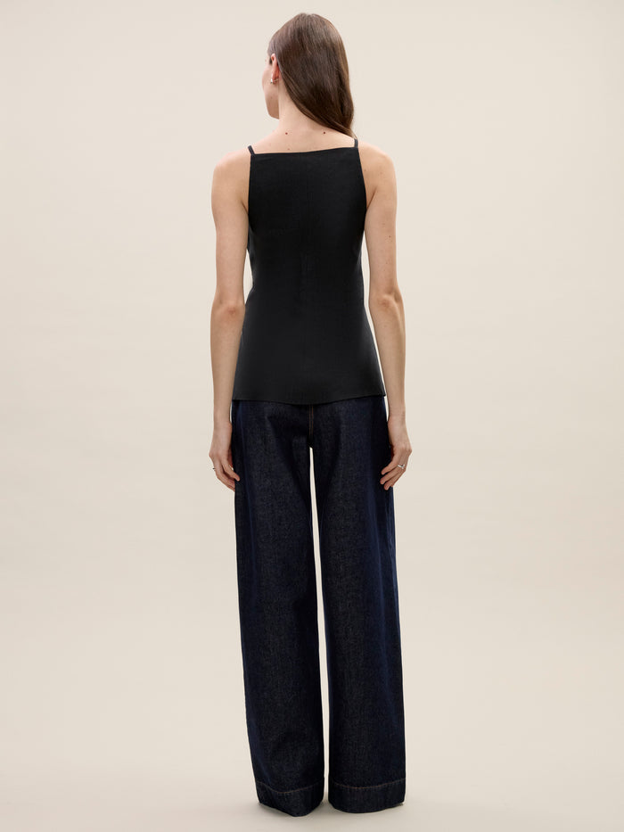 Beatrice Stretch Linen Top