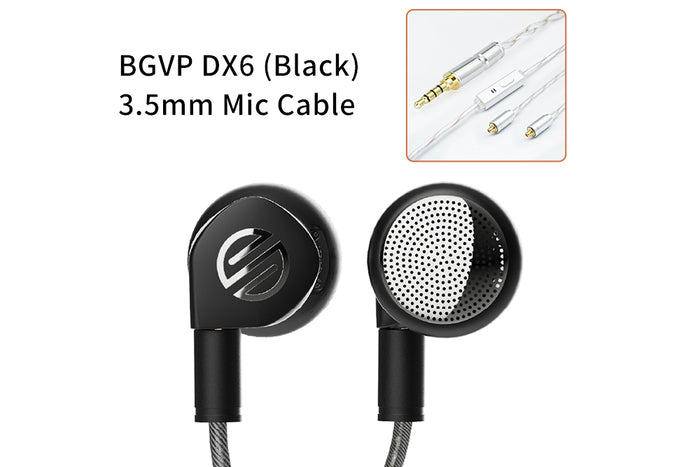 BGVP DX6 DD In-ear Headphone