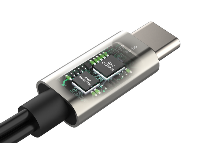 BGVP T01 Pro Type-C to 3.5mm Headphone Adapter