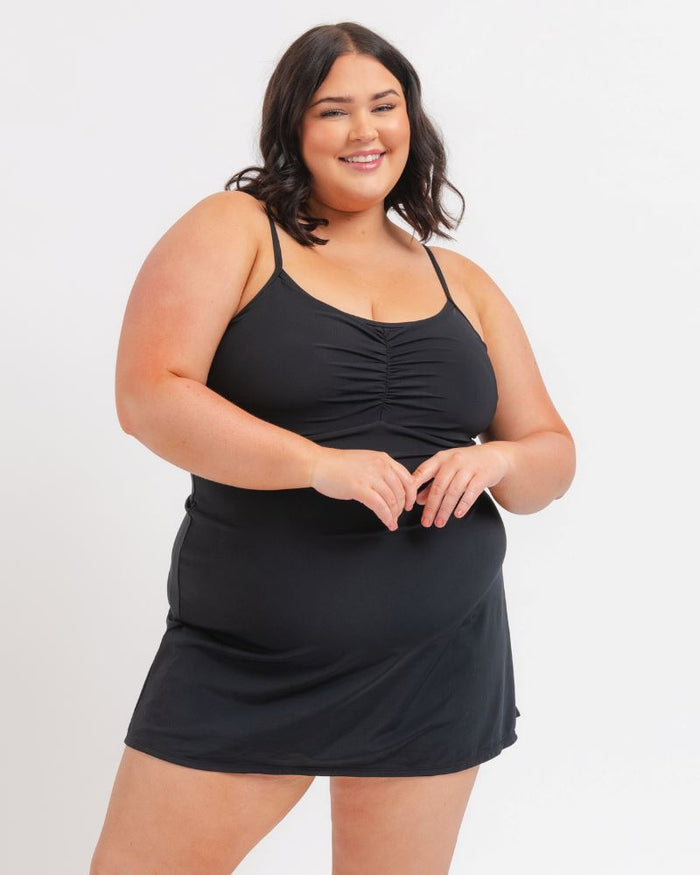 Black Swim Dress