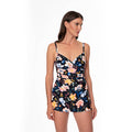 BLOOMING FLOWERS FLIRTY SWIMDRESS