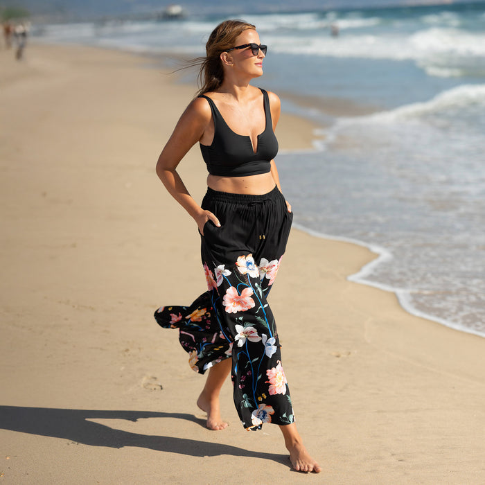 BLOOMING FLOWERS JOSEPHINE PULL ON PANT
