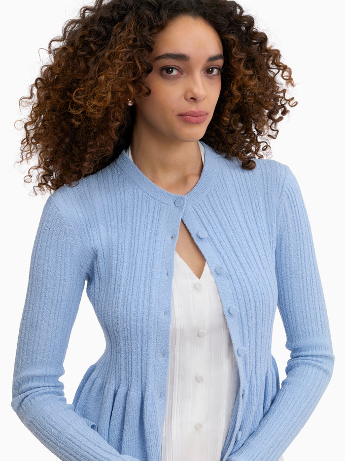 Boucle Knit Cardigan