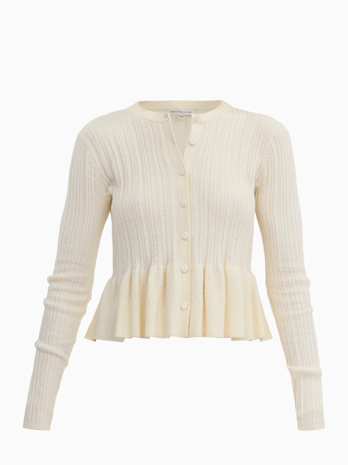 Boucle Knit Cardigan
