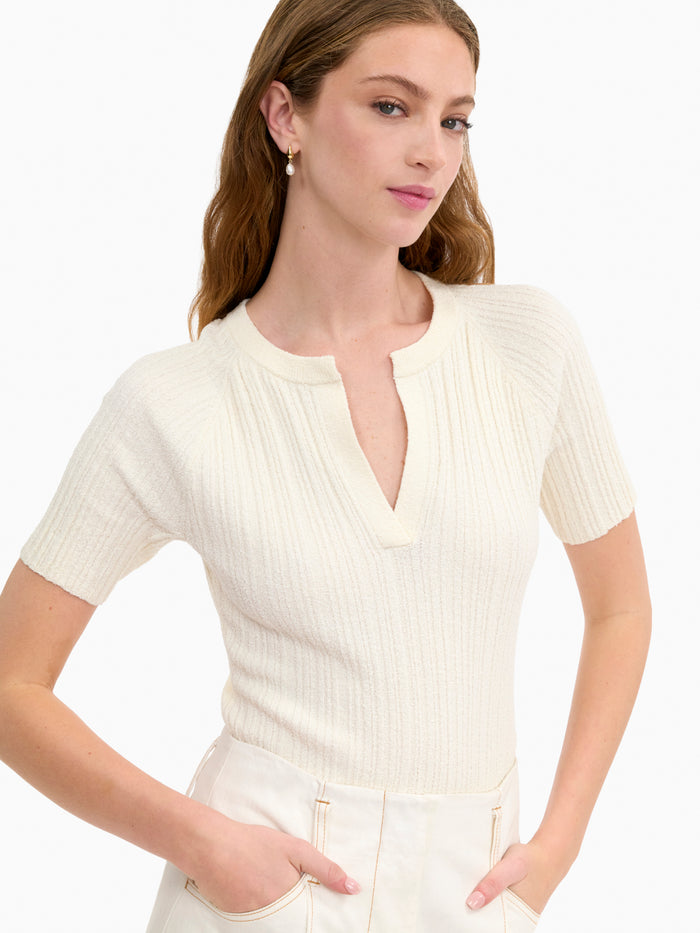 Boucle Knit Sweater