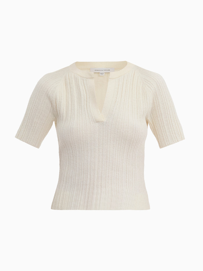 Boucle Knit Sweater