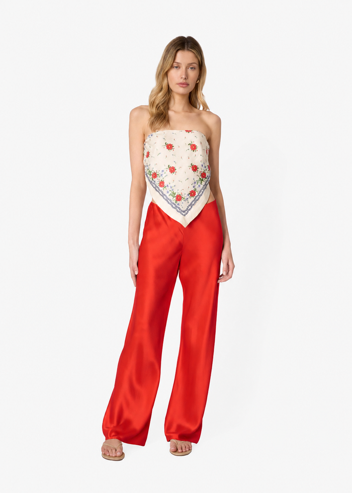 Bristol Mid Rise Pant Goji