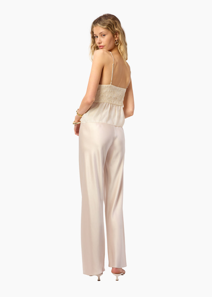 Bristol Mid Rise Pant Oat