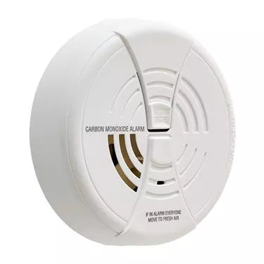 White BRK Electronics 1039885 Carbon Monoxide Detector - Front View | United RV Parts