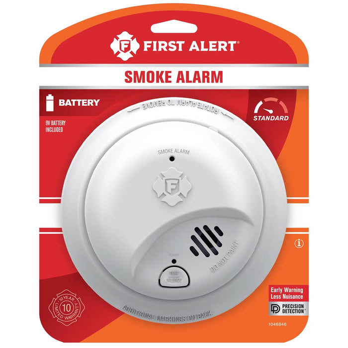 First Alert Battery Powered Smoke Alarm - Retail Package | United RV Parts