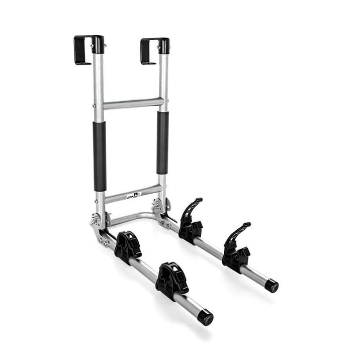 Camco 51492 RV Ladder Mount Bike Rack - Extended Side View | United RV Parts