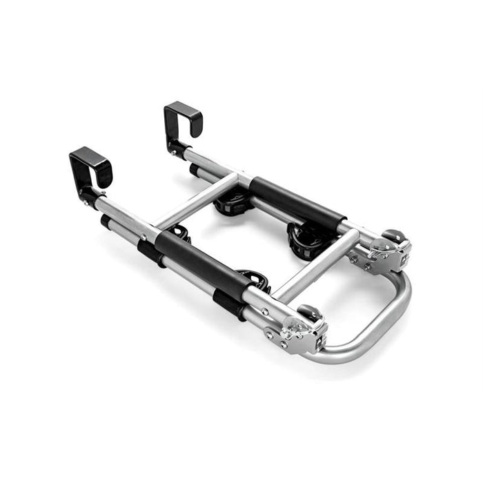 Camco RV Ladder Mount Bike Rack - Opened Side Angle | United RV Parts