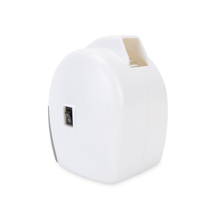 White Camco 44124 Fridge Airator - Side View with Switch | United RV Parts