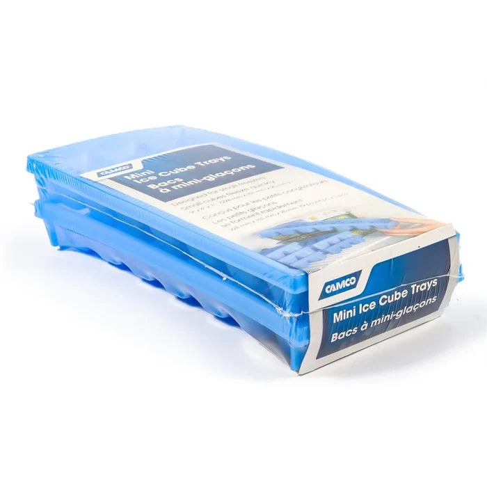 Camco 44100 Mini Ice Cube Trays Package - Side View | United RV Parts
