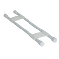 White Camco RV Refrigerator Bar 44074 - Side Angle View | United RV Parts
