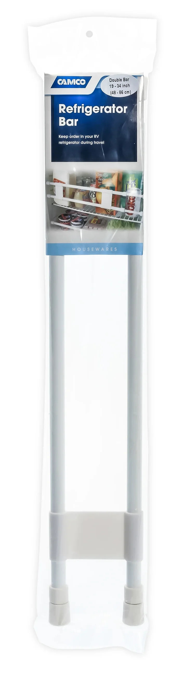 Camco Refrigerator Bar 44074 - Product Package with Blue Label | United RV Parts