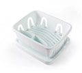 White Plastic RV Dish Drainer - Top View | United RV Parts