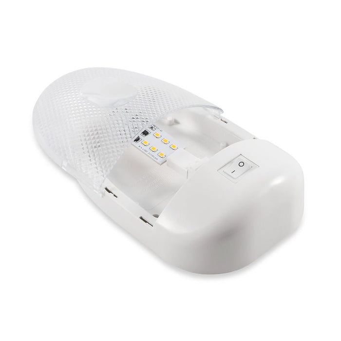 Camco 41331 RV LED Dome Light 160 Lumen Bulb Close-Up - Angled View | United RV Parts