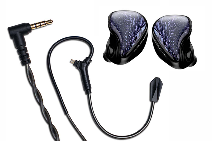 Celest Wyvern Black 10mm Dynamic Driver In-Ear Headphone