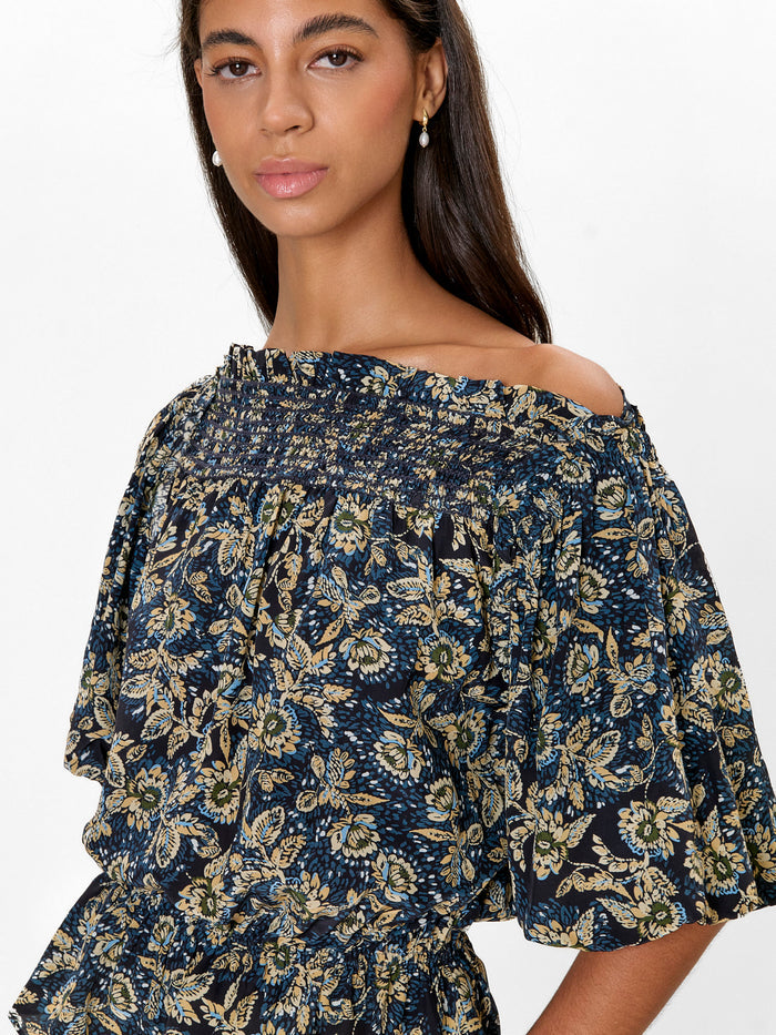 Charlene Smocked Top